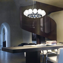 Load image into Gallery viewer, 24Pearls Chandelier in living room.
