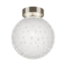 Load image into Gallery viewer, Bolle Semi Flush Mount Ceiling Light in White Bubbles (E26 Medium Base).