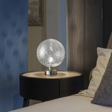 Load image into Gallery viewer, Bolle Table Lamp in bedroom.