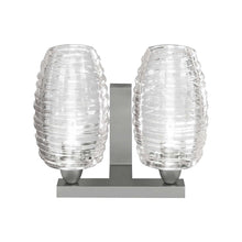Load image into Gallery viewer, Damasco Wall Light in Crystal Crystal (7-Inch).