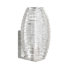Load image into Gallery viewer, Damasco Wall Light in Crystal Crystal (8-Inch).