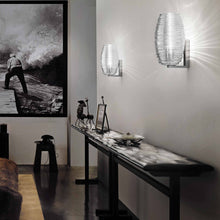 Load image into Gallery viewer, Damasco Wall Light in living room.