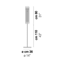 Load image into Gallery viewer, Diadema Floor Lamp - line drawing.
