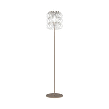Load image into Gallery viewer, Ecos Floor Lamp in Matt Bronze/Crystal Striped.