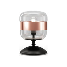 Load image into Gallery viewer, Futura Table Lamp in Crystal Copper (Small).