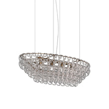 Load image into Gallery viewer, Giogali Oval Pendant Light in Matt Bronze.