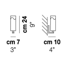 Load image into Gallery viewer, Lio Wall Light - line drawing.