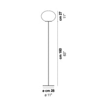 Load image into Gallery viewer, Lucciola Floor Lamp - line drawing.