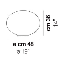 Load image into Gallery viewer, Lucciola Table Lamp - line drawing.