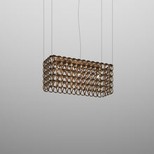 Load image into Gallery viewer, Minigiogali Rectangular Pendant Light in Detail.