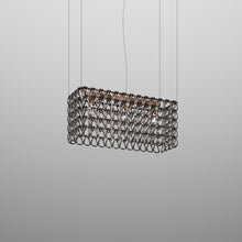 Load image into Gallery viewer, Minigiogali Rectangular Pendant Light in Detail.