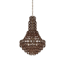Load image into Gallery viewer, Minigiogali SP CLA Chandelier in Crystal Copper/Matt Bronze.