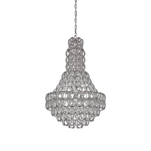 Load image into Gallery viewer, Minigiogali SP CLA Chandelier in Crystal Silver/Glossy Chrome.