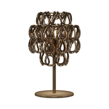 Load image into Gallery viewer, Minigiogali Table Lamp in Crystal Bronze/Matt Bronze.