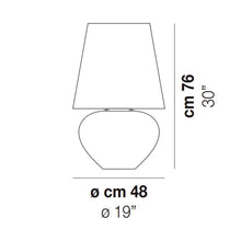 Load image into Gallery viewer, Naxos Table Lamp - line drawing.