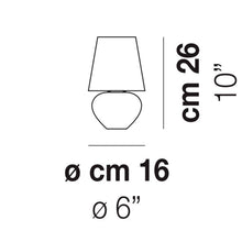 Load image into Gallery viewer, Naxos Table Lamp - line drawing.