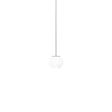 Load image into Gallery viewer, Oto Pendant Light in White Striped (Medium).