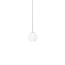 Load image into Gallery viewer, Oto Pendant Light in White Striped (Large).