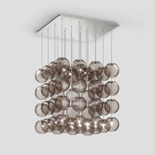 Load image into Gallery viewer, Oto Sp Cub Chandelier in Detail.