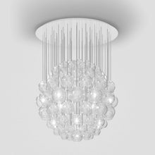 Load image into Gallery viewer, Oto Sp Sph Chandelier in Detail.