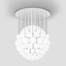 Load image into Gallery viewer, Oto Sp Sph Chandelier in Detail.