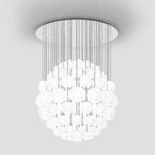 Load image into Gallery viewer, Oto Sp Sph Chandelier in Detail.