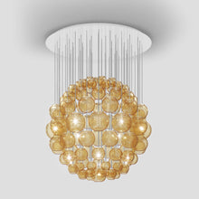 Load image into Gallery viewer, Oto Sp Sph Chandelier in Detail.