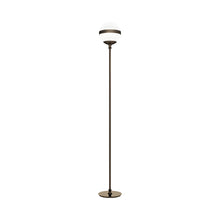 Load image into Gallery viewer, Peggy Floor Lamp in Antique Brass.