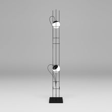 Load image into Gallery viewer, Plot Frame LED Floor Lamp in Detail.