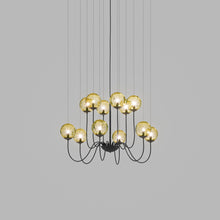 Load image into Gallery viewer, Puppet Chandelier in Detail.