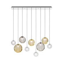 Load image into Gallery viewer, Puppet Linear Pendant Light in Multicolor 1/Glossy Chrome (12-Light).