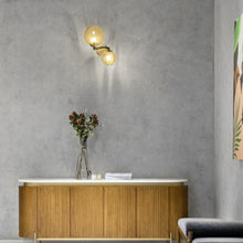 Load image into Gallery viewer, Puppet Ring Wall Light in living room.