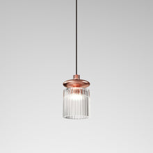 Load image into Gallery viewer, Tread Pendant Light in Detail.