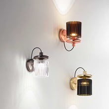 Load image into Gallery viewer, Tread Wall Light in Detail.
