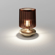 Load image into Gallery viewer, Tread Table Lamp in Detail.