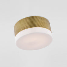 Load image into Gallery viewer, Ace LED Flush Mount Ceiling Light in Detail.