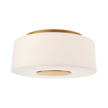 Load image into Gallery viewer, Acme Flush Mount Ceiling Light in Soft Brass (Large).