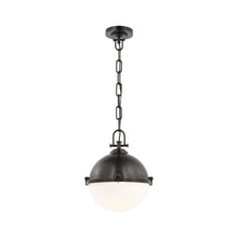 Load image into Gallery viewer, Adrian Globe LED Pendant Light in Bronze (Large).
