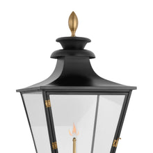 Load image into Gallery viewer, Albermarle Outdoor Gas Post Light in Detail.