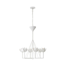Load image into Gallery viewer, Alberto Chandelier in Plaster White (1-Tier/Small).