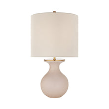 Load image into Gallery viewer, Albie Table Lamp in Blush.