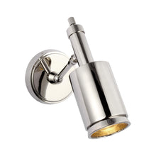 Load image into Gallery viewer, Anders Adjustable Wall Light in Polished Nickel.