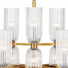 Load image into Gallery viewer, Asalea LED Chandelier in Detail.