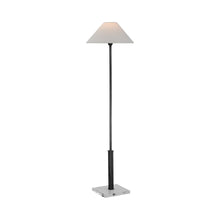 Load image into Gallery viewer, Asher LED Floor Lamp in Bronze and Crystal.