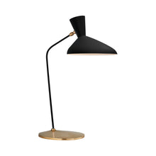 Load image into Gallery viewer, Austen Table Lamp in Matte Black.