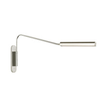 Load image into Gallery viewer, Austin Articulating LED Wall Light in Polished Nickel.