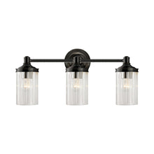 Load image into Gallery viewer, Ava Vanity Wall Light in Bronze.