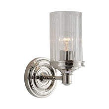 Load image into Gallery viewer, Ava Wall Light in Polished Nickel.
