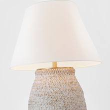 Load image into Gallery viewer, Avedon LED Table Lamp in Detail.