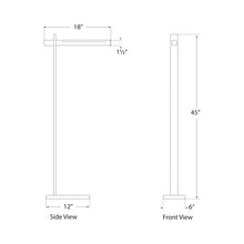 Load image into Gallery viewer, Axis LED Floor Lamp - line drawing.